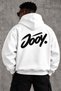 Men's Logo Printed Hooded Sweatshirt Hoodie