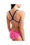 W Floral Swimsuit Challenge Back Pink Women's Swimsuit 011649590 - 2