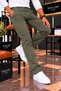 Men's Regular Fit Comfortable Cut Fabric Trousers - 3
