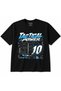 Tactical Power 10 Football Strategy Blueprint Graphic T-Shirt