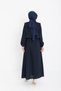 Ri̇tal Buhara Ferace - Navy Blue - 4