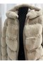 Faux Fur Jacket Hooded Quality Imported Plush - 7