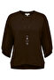 Plus Size Blouse with Necklace Tbsed002 - 4