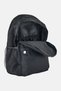 Men Brand Logo Backpack, Black - 3