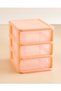 Pink Four-Drawer Multipurpose Organizer - 4
