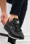 Pulse Genuine Leather Men's Black Sneaker High Sole Lace-Up Casual Daily Shoes - 3