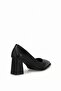 Elit Pm214 K604 Women's Classic Heeled Shoes Black - 4
