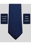 Blue Striped Thin Navy Blue Tie – 7 cm Wide - 2