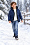 Boy's Windproof Inflatable Coat