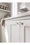 Crystal Transparent Chrome Button Handle Luxury Country Kitchen Furniture Cabinet Drawer Handle 20 mm Diameter - 2
