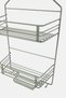 Rust Resistant 3 Tier Shower Caddy, Grey - 4