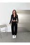 Women's Folded Waist, Elastic Cuffs, Shalwar-Look Sweatpants, New Season