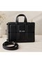 Urban Chic Designed Zippered Shoulder and Hand Bag with Strap - 3
