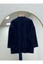 İkbal Gold Button Detailed Tied Knitwear Tunic-Kr6031 Navy Blue - 6