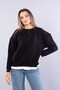 7051 garnili crew neck sweatshirt with 3-thread fleece
