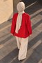 Lal Buttoned Jacket Tsd260313 Red - 6