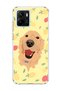 Vivo Y15S Compatible Yellow Dog Lemon Printed Transparent Phone Case