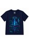 Signal Lost in the Matrix Cyberpunk Neon City Graphic Kids T-Shirt