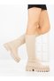 Ankle Boots - Beige - 6