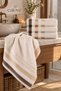 Soft Touch 3-Piece Cotton Hand and Face Towel Set 50X90 cm – Soft Textured Bath and Dowry Towels - 3