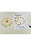 Wooden Moving Clock and Summer Erase Activity - 4