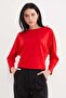 Blouses - Red - Oversize - 5