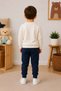 Baby Boy Sweet Astronaut 2-Piece Top and Bottom Set M00854 Dark Blue - 5