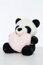 60 cm Heart-Plush Panda Toy – Pink Xoxo Cute Panda Holding a Heart, Gift for Lovers - 4