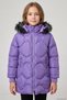 Honeycomb Stitched Plush Lined Girls' Coat - 26K 5050