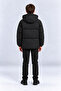 Boy's Hooded Plush Lined Quilted Winter Coat Ak 4302 - 5