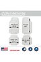 Universal Continental Rubber Car Mats - Transparent - 3