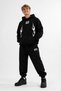 07 Flame Printed Trendy Hooded Sweet-Sweatpants Premium Set - 3