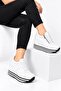 Sneakers - White - High heels (10 cm and above) - 3