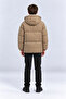 Boy's Hooded Plush Lined Quilted Winter Coat Ak 4302 - 5