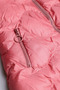 Honeycomb Stitched Plush Lined Girls' Coat - 26K 5050 - 2