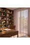 Ip Curtain Special Series Thin Chain Puder Color 100 cm Width 300 cm Length with Cornice and Rustic Use - 5