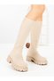 Ankle Boots - Beige