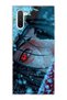 Samsung Galaxy Note 10 Compatible Anime Red Eye Printed Transparent Phone Case