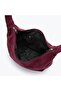 Shoulder Bags - Burgundy - Faux leather - 4