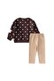Two Piece Sets - Brown - Long - 2