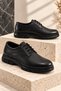 Orba Genuine Leather Lace-Up Thick Sole Men's Daily Classic Casual Shoes - 8