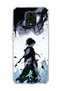 Redmi Note 9 Pro Compatible Anime Turquoise Eye Printed Transparent Phone Case