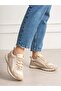 Sneakers - Cream - Short heels (1–4 cm)
