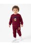 Boy's Winter 3-Yarn Thick Tracksuit Set with Fleece Inside and Teddy Bear Embroidery for Ages 2-3-4-5-6 - 3