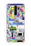 Redmi Note 8 Pro Compatible Rainbow Old Computer Printed Transparent Phone Case