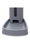 Plastic Pet Food Feeder with Dispenser Grey – 30×30cm - 2