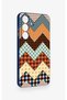 Samsung S25 Compatible Colorful Knitted Patterned Silicone Case - 3