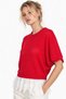 Lace Hem Detailed Loose Knitwear Blouse - 2