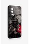 Poco F5 Pro Compatible Turkish Warrior Patterned Silicone Case - 3