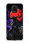 Redmi Note 9 Pro Compatible Samurai Purple Night Printed Transparent Phone Case